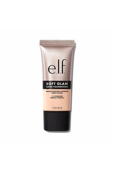ELF Foundation e.l.f Cosmetics Soft Glam Satin Foundation 14 Fair Cool, 30ml
