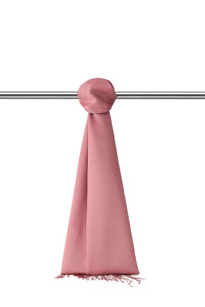 Bursa İpek Σάλι Dusty Rose Silk Look