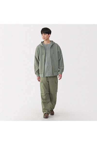 Muji Washed Easy Cargo Pants
