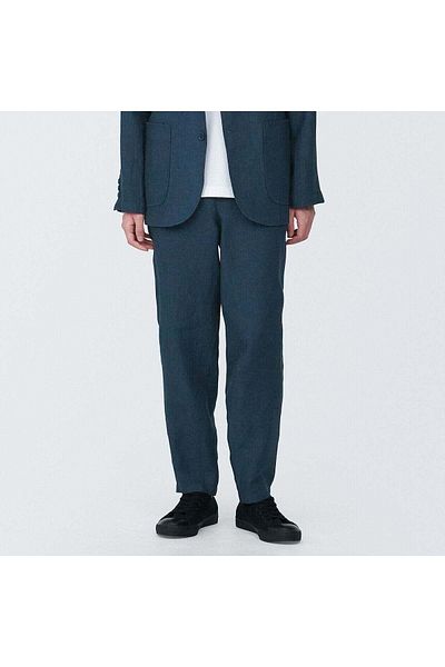Muji بنطلون كتان مدبب