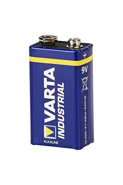 Varta Endüstriyel Alkalin 9V Pil
