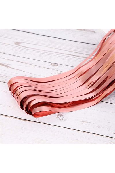 OEM Set of 2 foil curtains, red, 200 x 100 cm