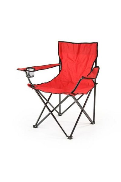 Kring Folding Chair-YTG-D1, fishing, camping, 52x52x80 cm, metal, red