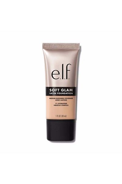 ELF Foundation e.l.f Cosmetics Soft Glam Satin Foundation 25 Light Neutral, 30ml