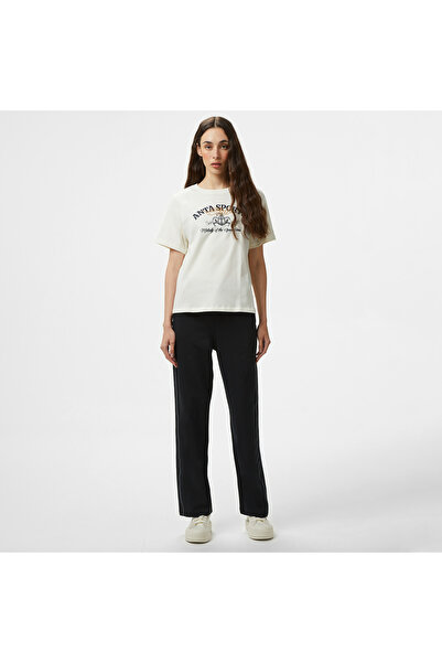 Anta Sports Club Women's White T-Shirt