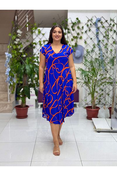 Punta Otantik Pss12295 Viscose Magic Dress