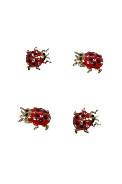 Blusmart Set 4 broșe, gargarită, 3x2 cm