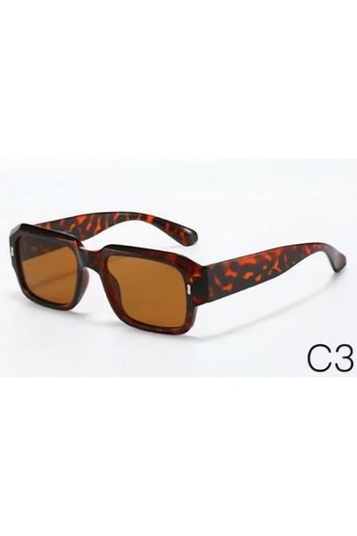 Escales Women's Uv-400 Trend Bone Model Sunglasses