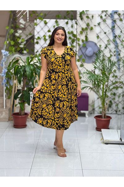 Punta Otantik Pss12233 Viscose Magic Dress