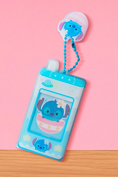Miniso Disney Lisanslı Tsum Tsum Serisi Çerçeve Figürlü Anahtarlık - Stitch