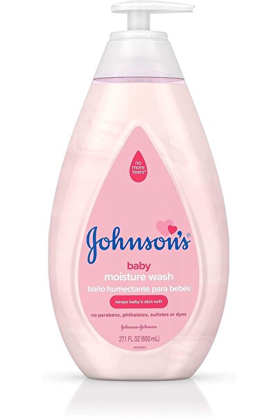 Johnson´s Baby Baby Body Moisture Wash for Gentle Baby Skin Care, Sulfate-Fre...