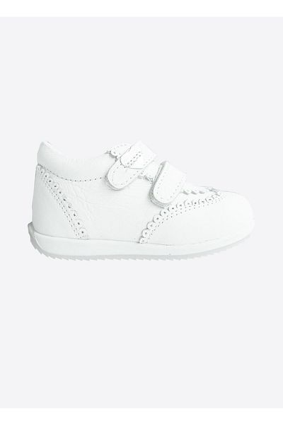 kitikate Yunny First Step Shoes White