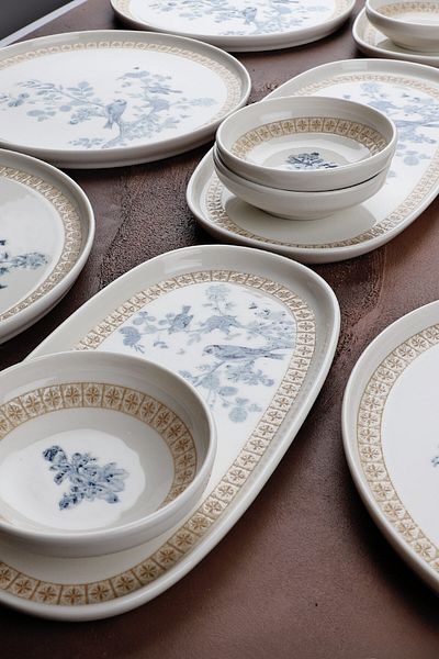 Manaferra Orion 29 Piece Porcelain Breakfast Set Breakfast Set for 6 People