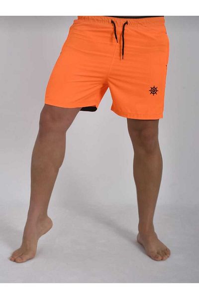 TUWAN sport Rudder Embroidered Swim Shorts