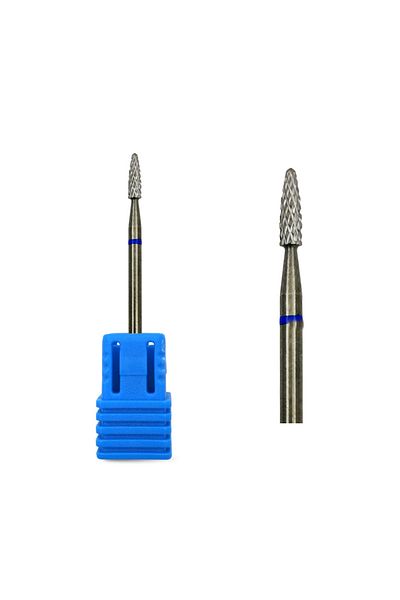 Choice FA0208 HYTOOS Cuticle Carbide Nail Bit 3/32" Rotary Carbide Burr Milling Cutter For Manicure Nails A