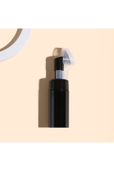 choice2 بلاستيك 100 مل أسود 100 مل منظف وجه فارغ موس رغوي جل فرشاة غسيل الرأس...