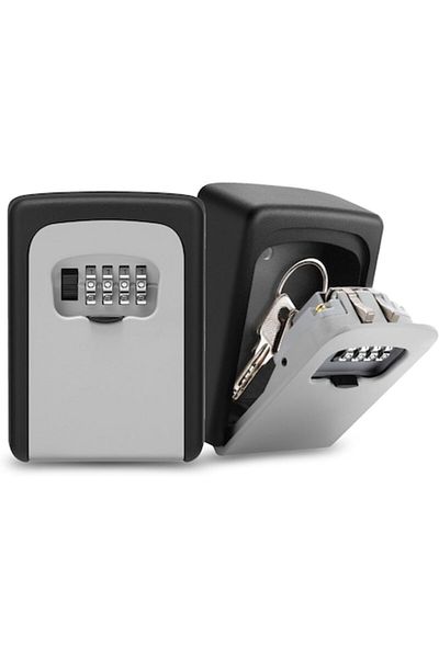 OEM Numeric code key box, secure metal key box for exterior/interior use