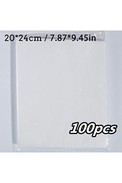 Choice أبيض - 100 قطعة، مجموعة فلاتر ورقية لشفط الغبار من الأظافر، فلاتر غبار...