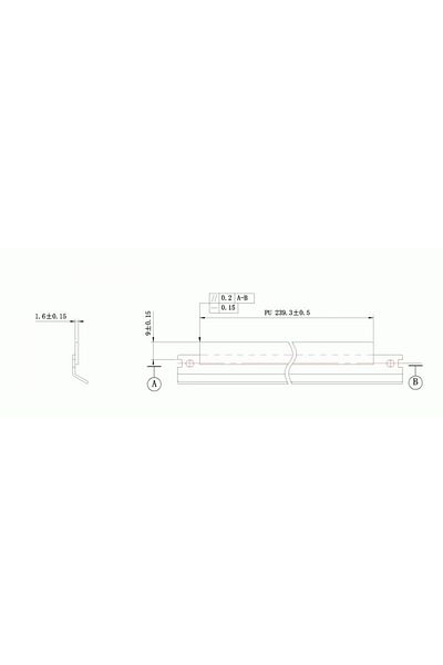 Europrint Samsung ML1610 WB DC Select (KRK-LP137) Wiper blade