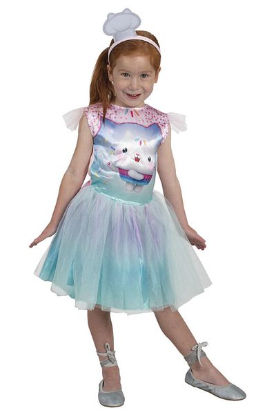Rubies Carnival Costume - Cakey Cat Deluxe, GABBY'S DOLLHOUSE