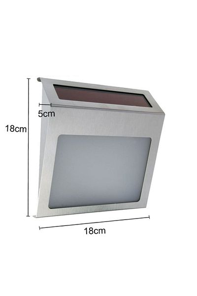 OEM Număr/indicator solar pentru casă cu 2 LED-uri, iluminare automată