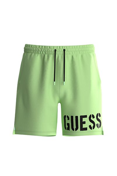 Guess Green Men's Shorts Swimsuit F4Gt28Wg292-G8E2