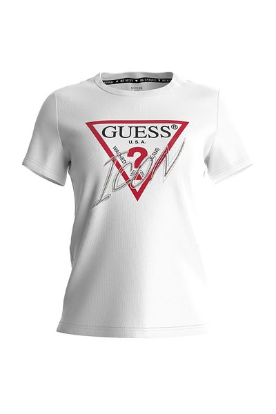 Guess Εικονίδιο Γυναικείο T-shirt με κανονική εφαρμογή
