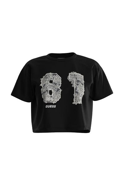 Guess Tricou Yvette pentru femei Active Boxy Fit