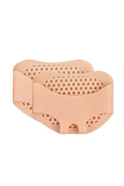 Choice5 وسادات مشط القدم من بيكسمن، قطعتان أو أربع قطع، لون بيج، مناسبة للنسا...