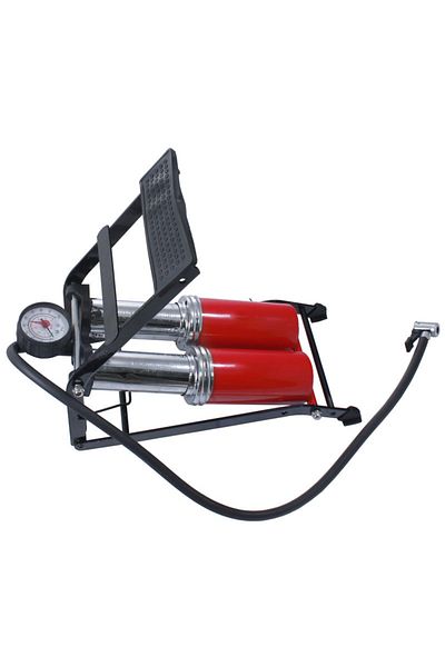 flores Professional foot pump, with two pistons
