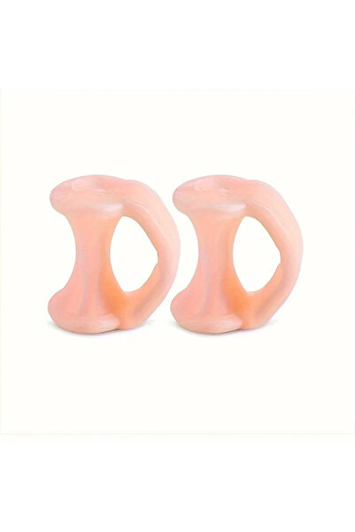 Choice1 برايت سكين، قطعتان من السيليكون لفصل أصابع القدم، جل للعناية بالأصابع...