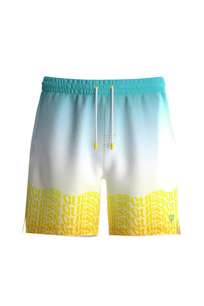 Guess Multicolored Men's Shorts Swimsuit F4Gt18Wg2A2-P22Z