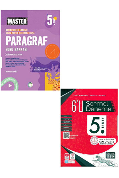 Evrensel İletişim Yayınları 5.Sınıf Okyanus Master Paragraf Soru Bankası + 5....