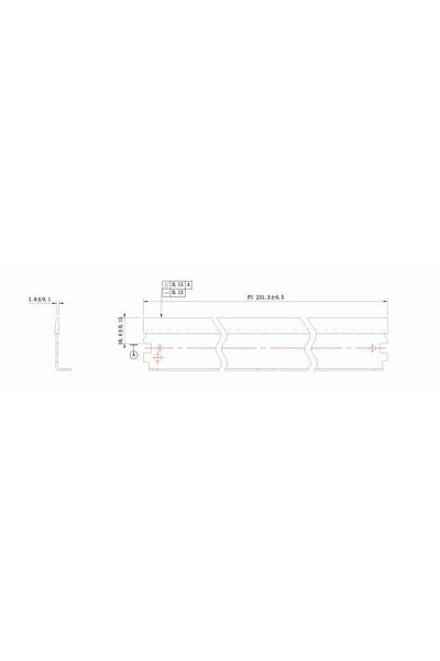 Europrint HPC P2055 WB DC Select (KRK-LP183) Wiper blade