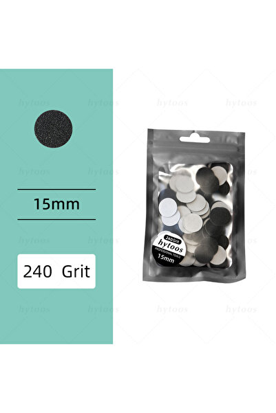 Choice11 15 مم - 240 HYTOOS 100 قطعة/الحزمة ورق صنفرة قابل للاستبدال ورق صنفر...