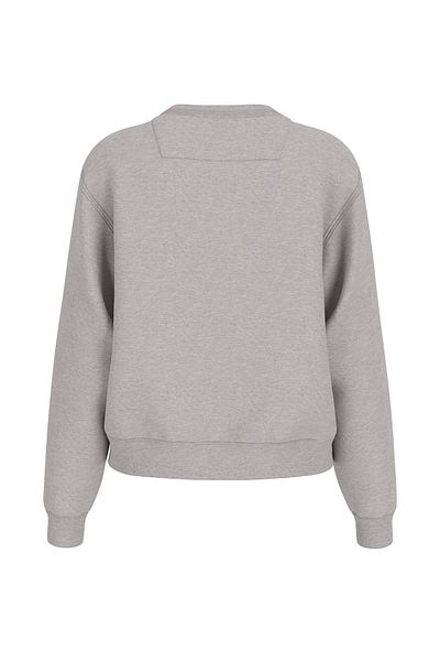 Guess Crew Neck Gray Women's Sweatshirt W2Yq16Kba10Lmgy