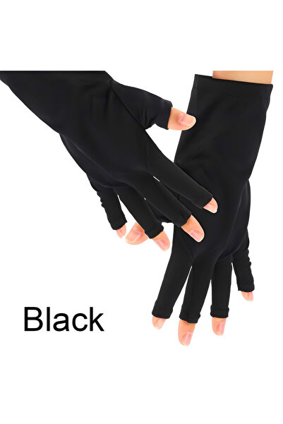 Choice زوج من القفازات السوداء المضادة للأشعة فوق البنفسجية، قفازات حماية احت...