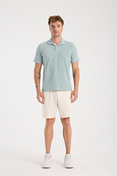 hateko Raymons Terry Polo Neck T-Shirt