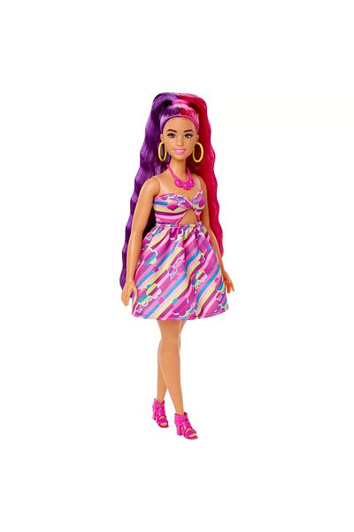 mattel Barbie totally hair satin barbie doll