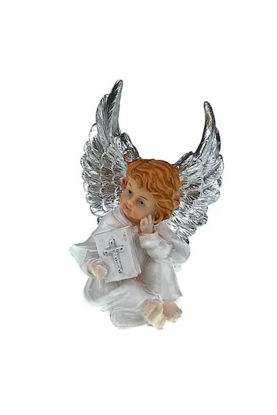 OEM Resin Angel with Book, 12x18 cm