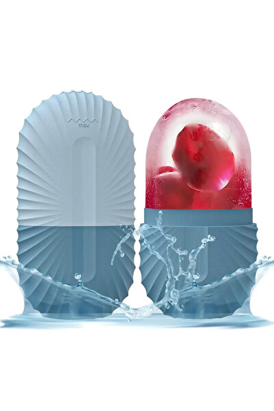 Choice بكرة الثلج الزرقاء للعناية بالبشرة وأدوات رفع الوجه وتحديد الوجه وقوال...