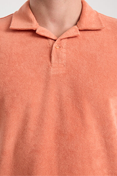 hateko Raymons Terry Polo Neck T-Shirt