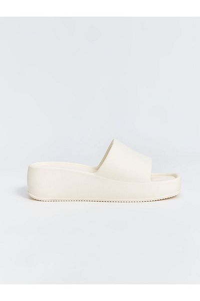 LC Waikiki Beige Single Strap Women's Slippers