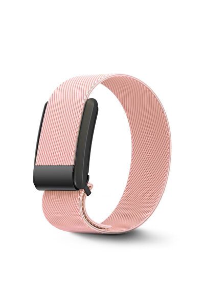 O Ozone Whoop 4.0 Band | Nylon Sports Replacement Band | Light pink (Strap on...