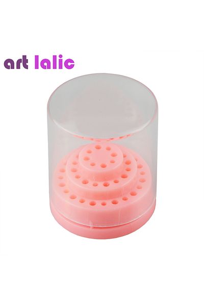 Choice 1pc 48 Holes Professional Nail Art Drill Bit Holder Exhibition Stand Displayer Nail Manicure Tool...