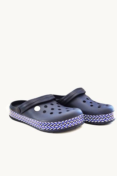 Magia Comfort Navy Blue Daily Sports Doctor Nurse Cook Sabo, Beach, Walking Slippers