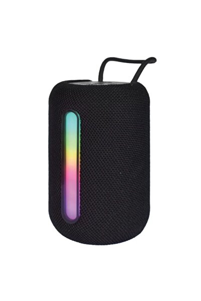 OEM Portable Bluetooth Speaker 5W with RGB Lights, Ø8x13 cm, Stereo Sound, Rechargeable Battery, Compac