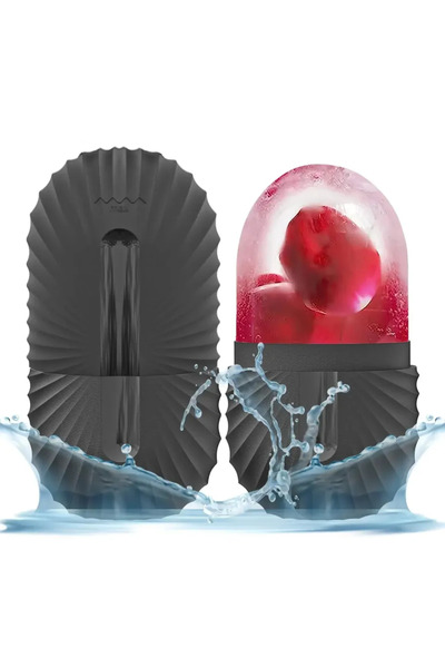 Choice1 BLACK Ice Facial Roller Skin Care Beauty Lifting Contouring Tools Ice Cube Trays Ice Globe Balls Fac