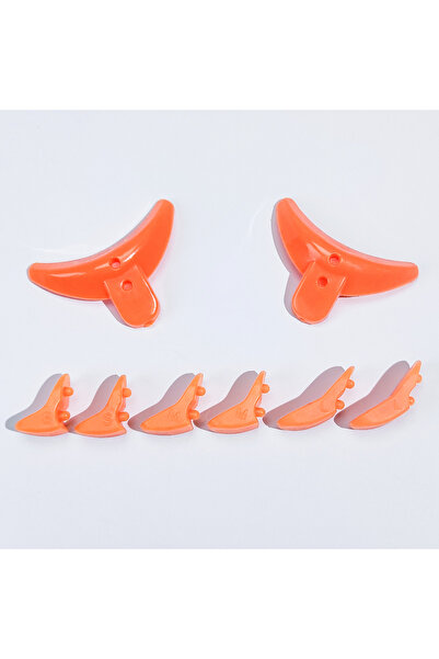 Choice Orange Lomansa New 1 Pair Silicone Eyelash Perm Pads 3 Size Anti-Slip Lash Lift Rod Reusable 3D Lash