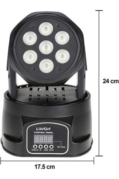 GIVE BACK Cosmetics 7x10w led moving head